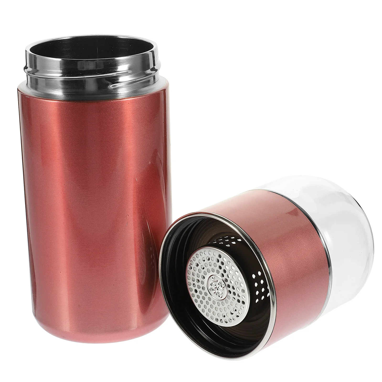 

Разделитель воды и чая, термостакан из нержавеющей стали, портативная дорожная кружка, дисплей температуры, изолированная бутылка, дорожная термочашка