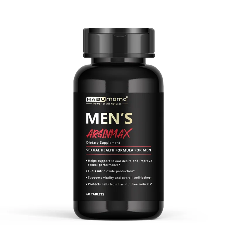 HABUMAMA Black Maca Booster for Men - Maca Supplements for Health, Energy & Endurance, Muscle Mass