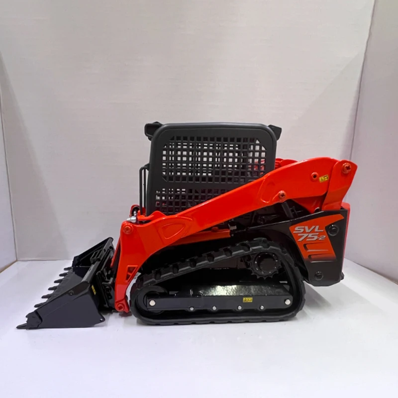 Diecast 1:24 Scale SVL 75-2 8103 Alloy Track Sliding Loader Model Finished Product Simulation Toy Collection Static Model