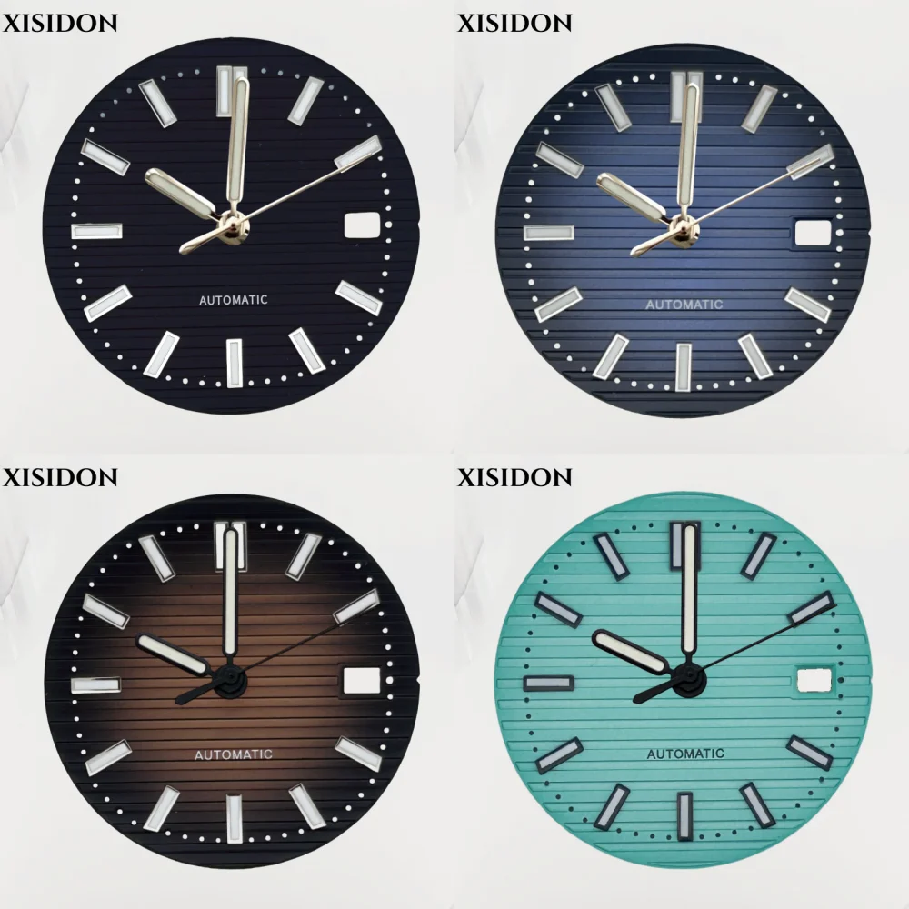 

Green Luminous Pointer 30.5MM Watch Dial Hands Watch Accessories Suitable for Nautis NH36 NH38/35/70 Automatic Movement No Logo