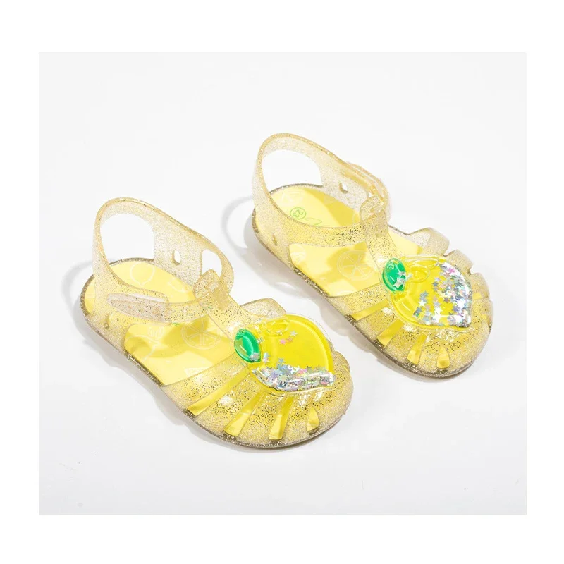 2024 Summer Sandalias Baby Girl Shoes Children Sandals Anti-Slip Child Sandals Kids Cute Shoes Casual Daily Shoes Girls Sneakers