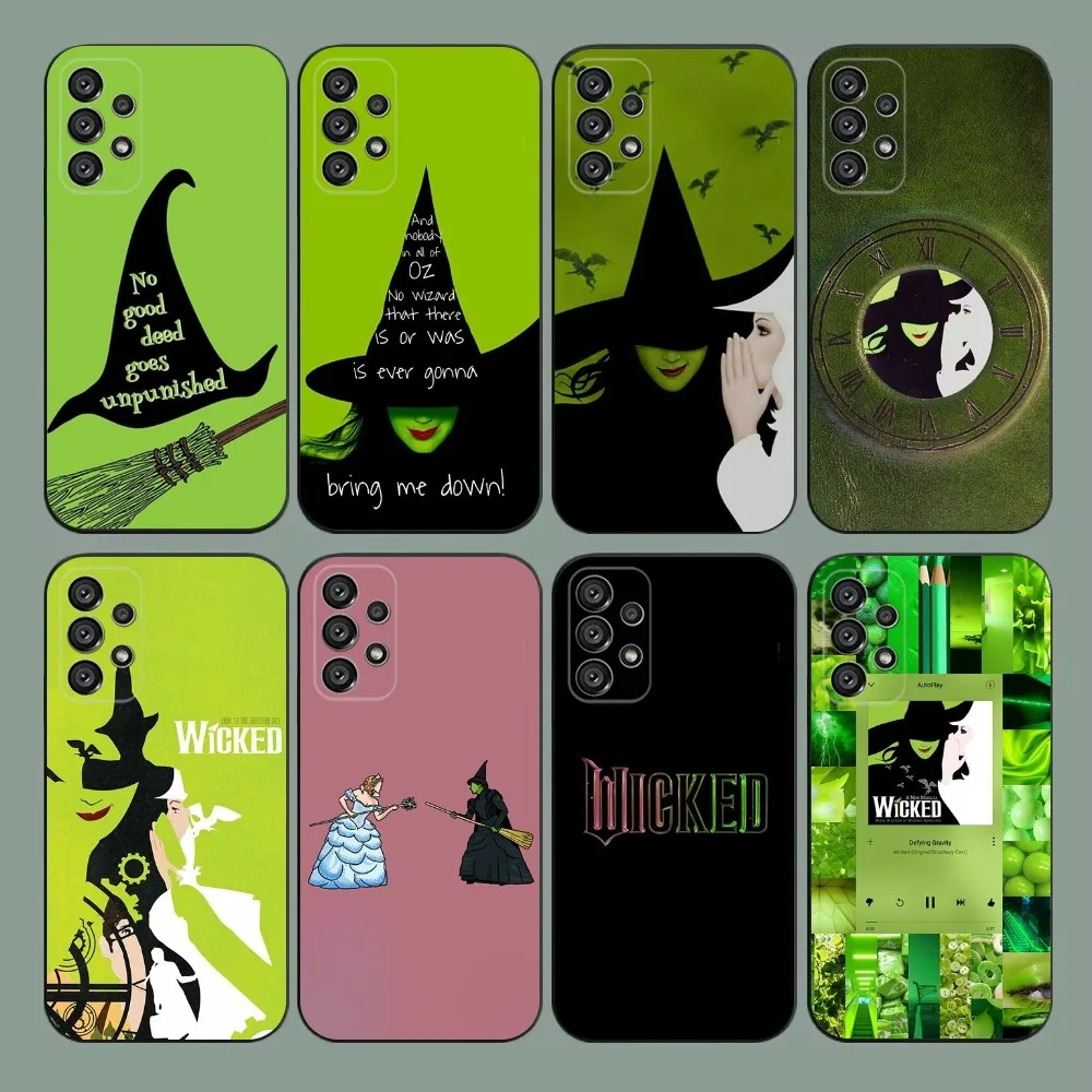 wicked musical Phone Case For Samsung Galaxy A20,A21s,A22,A31,A32,A52,A53,A72,73,A80,A91 Soft Black Cover