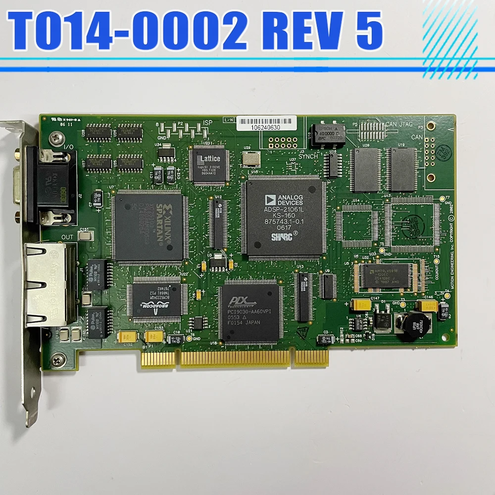 Camera Card For MOTION XMP-SYNQNET-PCI-RJ T014-0002 REV 5