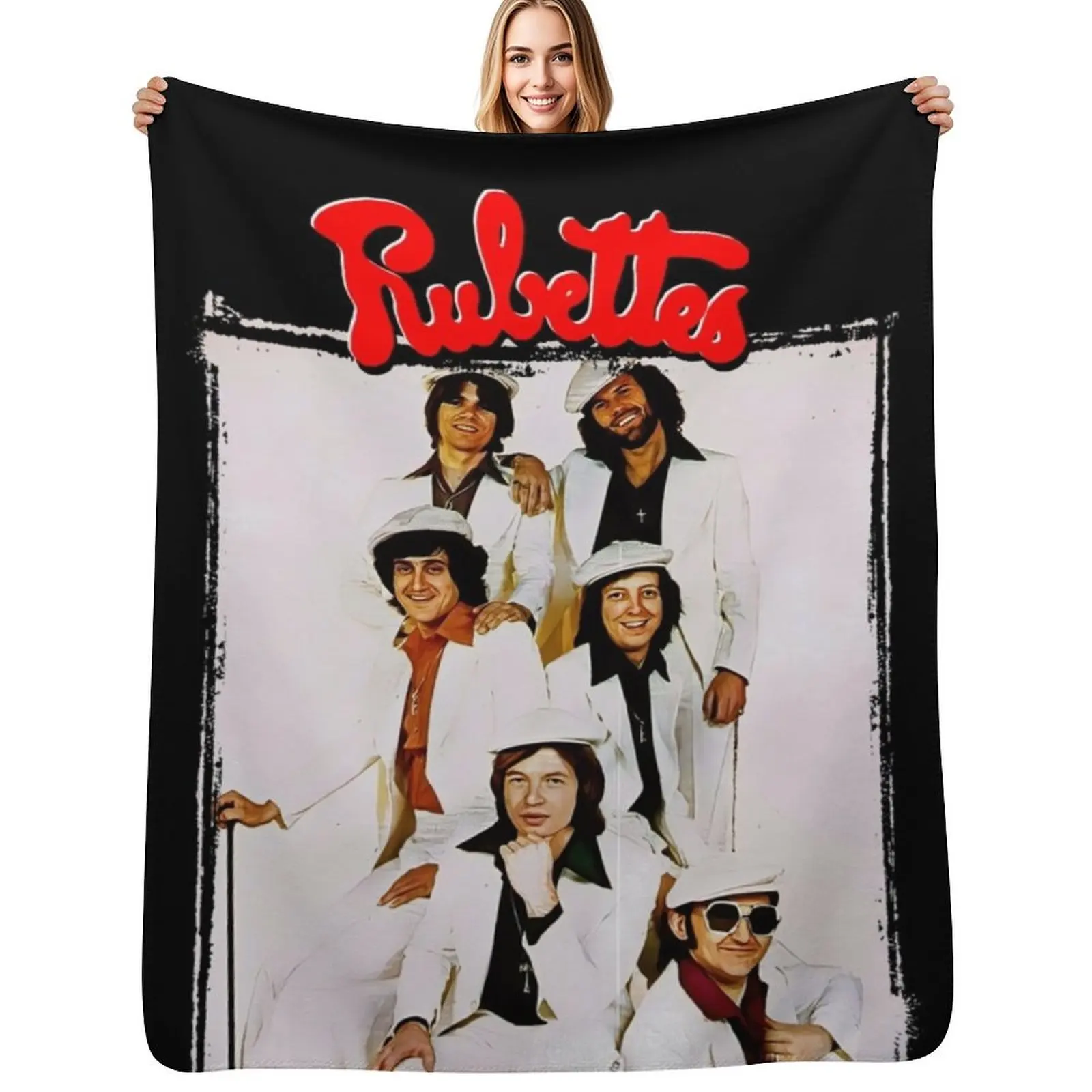 

Rubettes Classic Throw Blanket Easy Care Comfortable Blanket for Couch