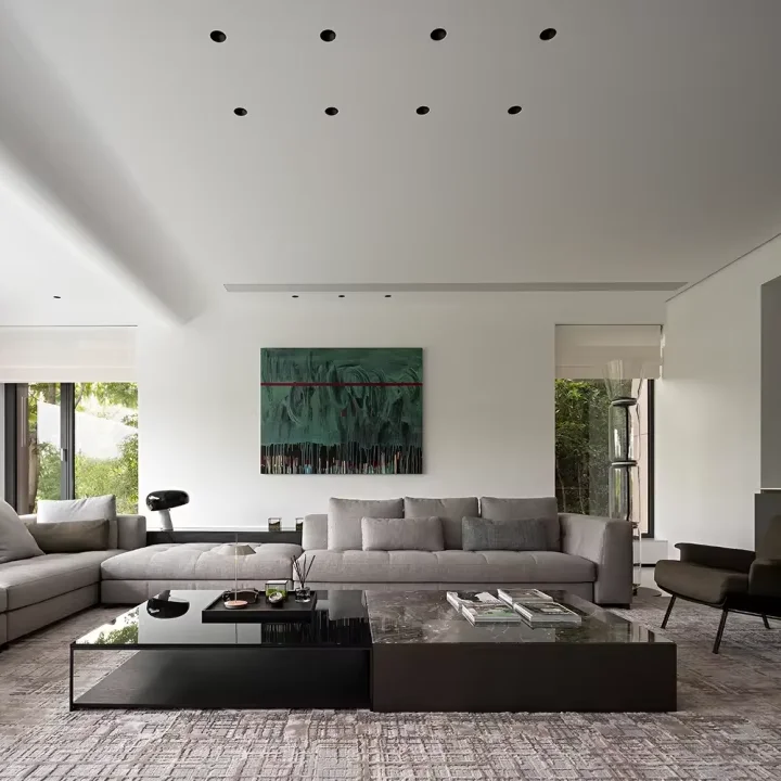 Sanhai Piano da pavimento di design per interni in stile moderno Piano principale con rendering massimo 3D Concept avanzato Roomstyler piatto Casa accogliente interna