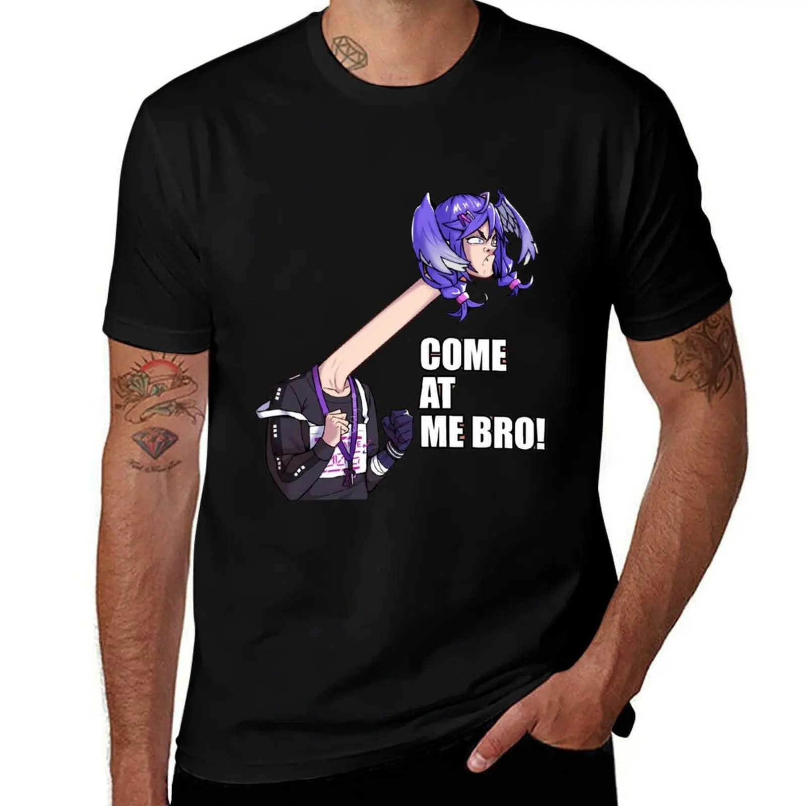 Long neck Selen Tatsuki T-Shirt Festival Party Tee Top T-Shirt