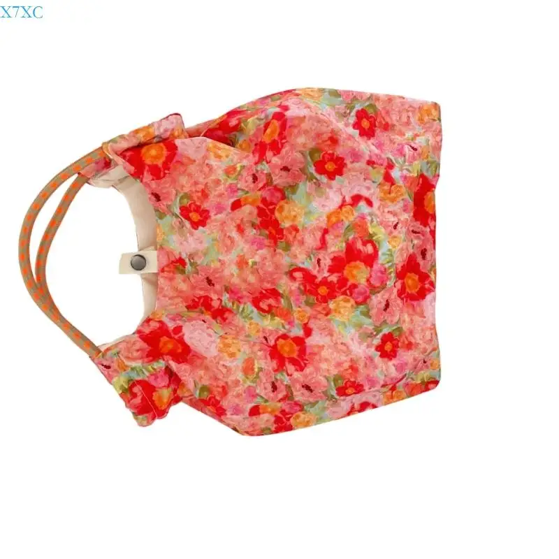 

X7XC Aesthetic Canvas Toted Bag Reusable Shoulder Toted Bag for Casual Vacation,Work