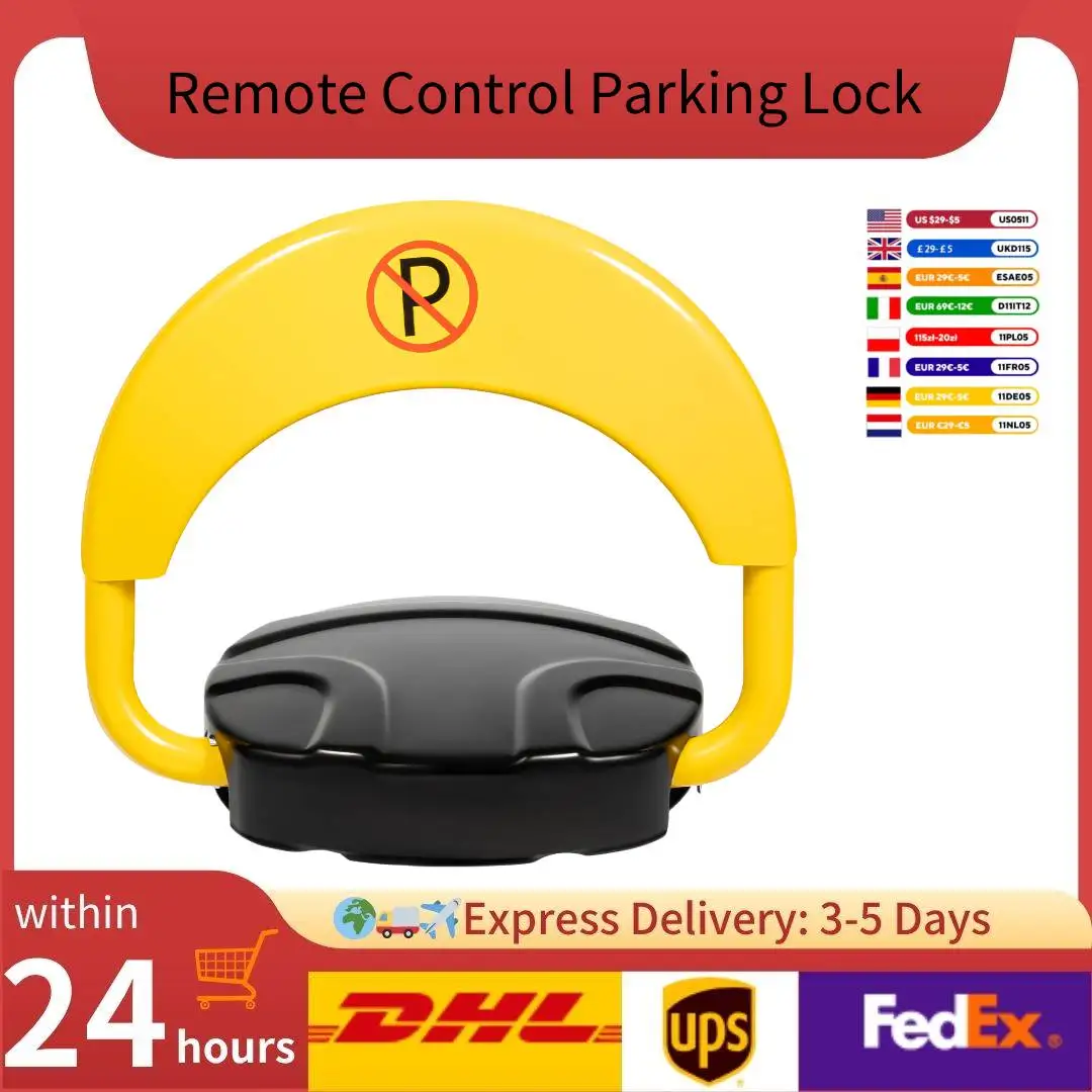 

Remote Control Parking Lock IP67 Waterproof 4410lbs Parking Barrier Parking Post with Alarm Anti-Theft for Private Spot