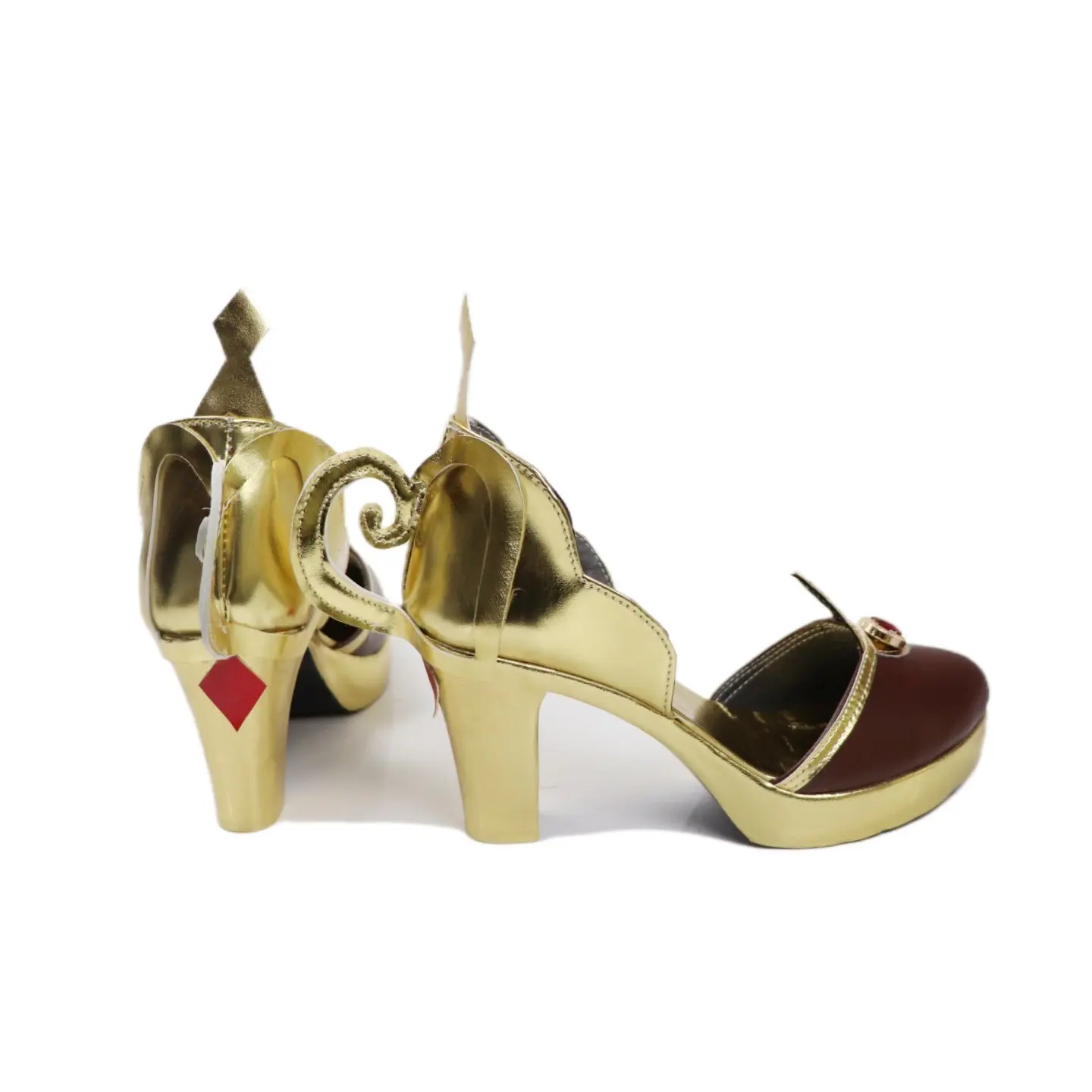 Jeu Genshin Impact Alice Cosplay chaussures Alice Cosplay chaussures bottes pour Hallowmas fête carnaval adulte femmes hommes