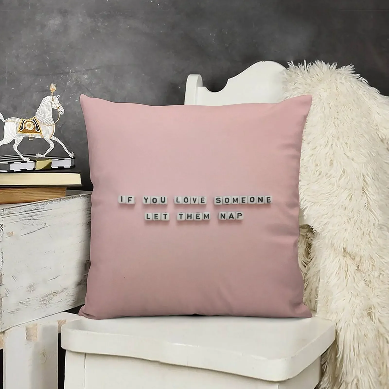 

If You Love Someone, Let Them Nap Throw Pillow pillows decor home christmas ornaments 2025 pillow