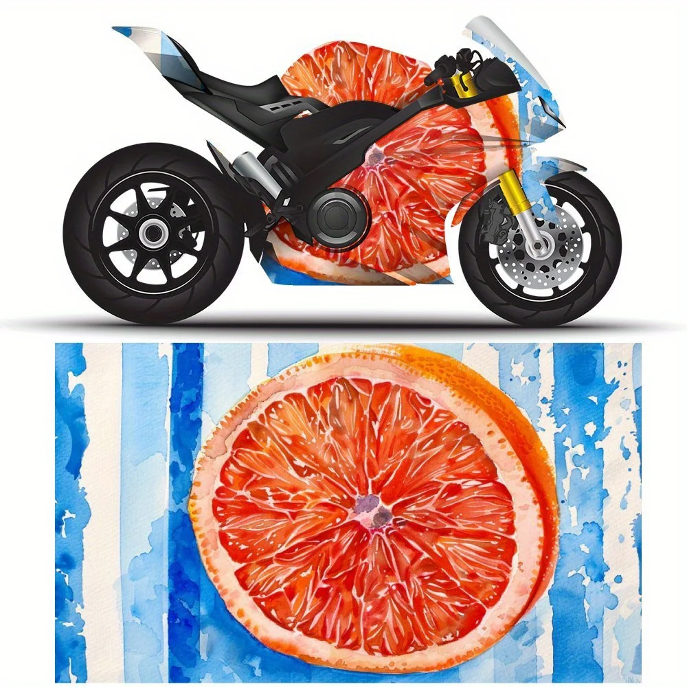 

Оранжевая мотоциклетная самоклеящаяся виниловая наклейка из ПВХ, красивая, прочная и водонепроницаемая, без пузырькового дизайна, которые можно иметь |