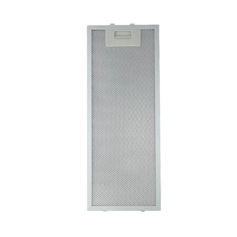 Silver Cooker Hood Filters Metal Mesh Extractor Vent Filters 399x182x9mm Aluminium Aspirators Metal Grease Mesh