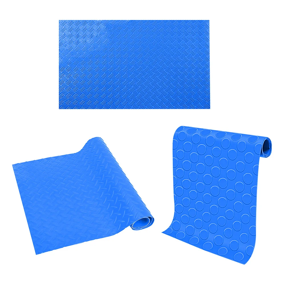 Blue Swimming Pool Ladder Mats Anti-Slip Texture Protection Swimming Pool Table Anti-Slip Step Mat Ladder Mat Step Mat 23x90cm