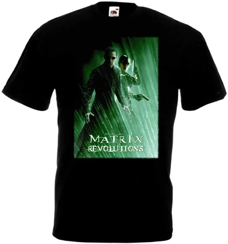 Matrix Revolutions v2 T shirt black movie poster all sizes S-5XL