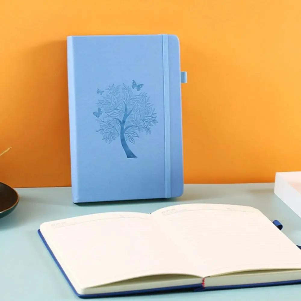 

Personalized A5 Notebook 150 sheets With straps Business Notebook Thickened Pages Horizontal Line PU Leather Notebook Men