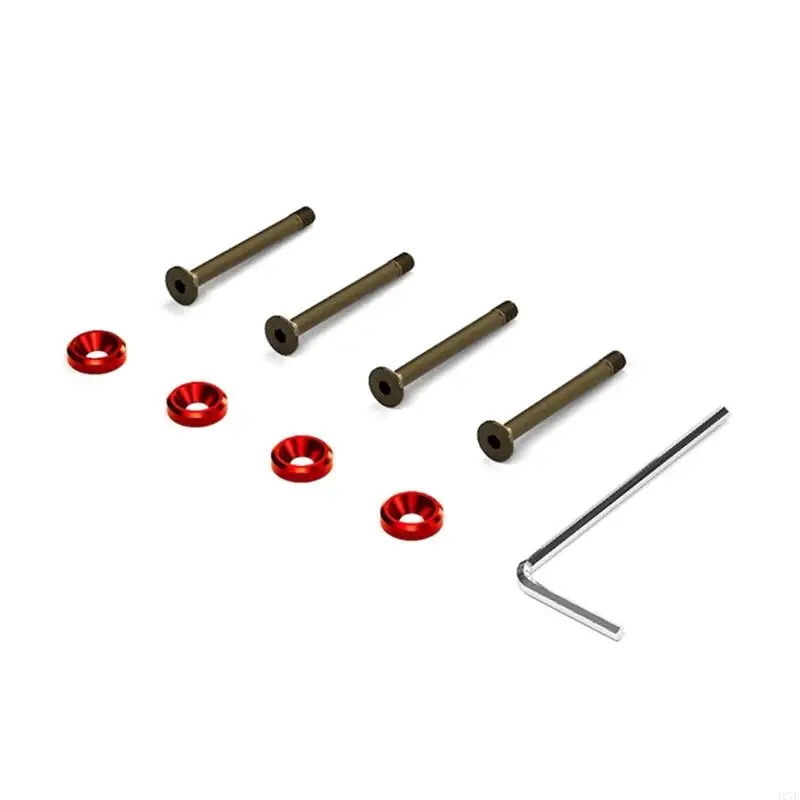 

4X7E Aluminum Alloy Screws for Computer Case CPU Cooling Fans 32mm Length