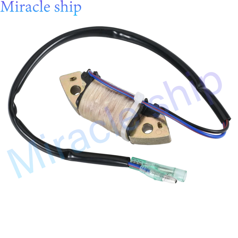 

3AA-06021-0 Exciter Coil Assy 3AA060210M for Tohatsu Nissan Outboard Engine 4T 8HP 9.8HP MFS8 MFS9.8 NSF8 NSF9.8 Boat Motor Part