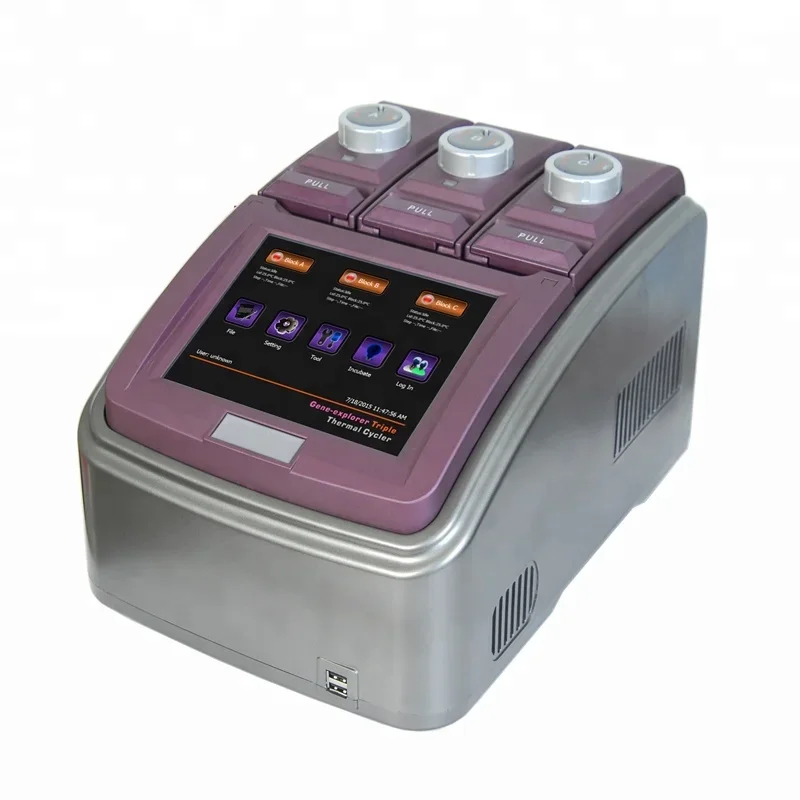 Gene explorer triple gradient detection thermal cycler pcr system