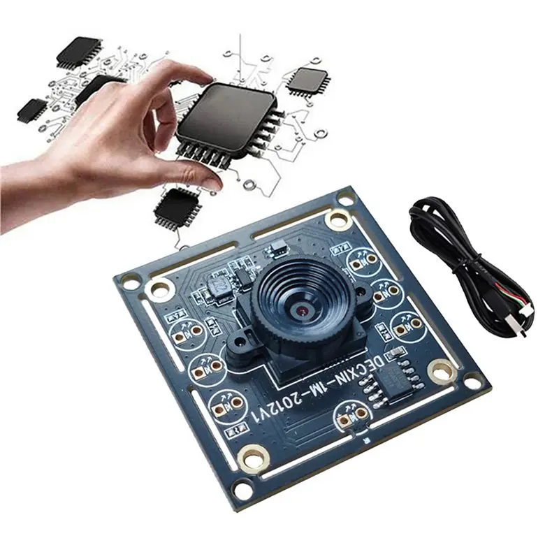 【BRILLIANT 】2X OV9732 USB Camera Module 720P 1MP 65 Degrees Face Recognition Image Acquisition For Raspberry Pi Orange Pi 60Cm