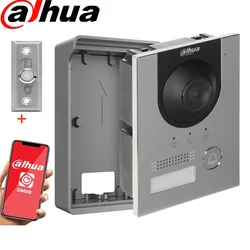 Multi language Dahua Doorbell POE VTO2202F-P-S2 2-Wire IP Villa Door Station Phone App Unlock the Door Remotely Cell Phone