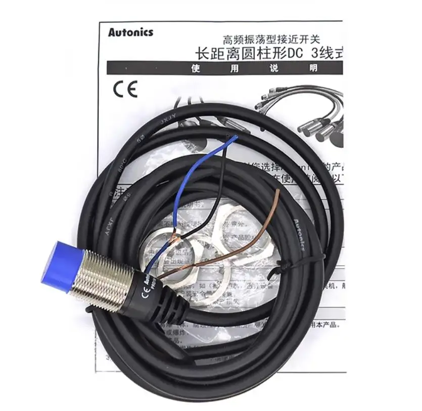 Genuine Proximity Switch PRD18-14DP Metal Sensor PNP Normally Open DC 3-wire 12-24VDC Detection Distance 14mm