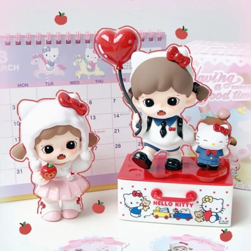 

Подлинная слепая коробка Zıl X Kuromi Co Фирменная роумирующая серия «Удающий хорошее время» Таинственная коробка Украшение рабочего стола Подарок на день рождения Игрушки