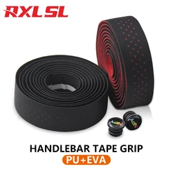 RXL SL Road Bike Handlebar Tape Honeycomb Design Bicycle Handlebar Winding Breathable Anti-Slip Bar Grip Tape Bike Accessories