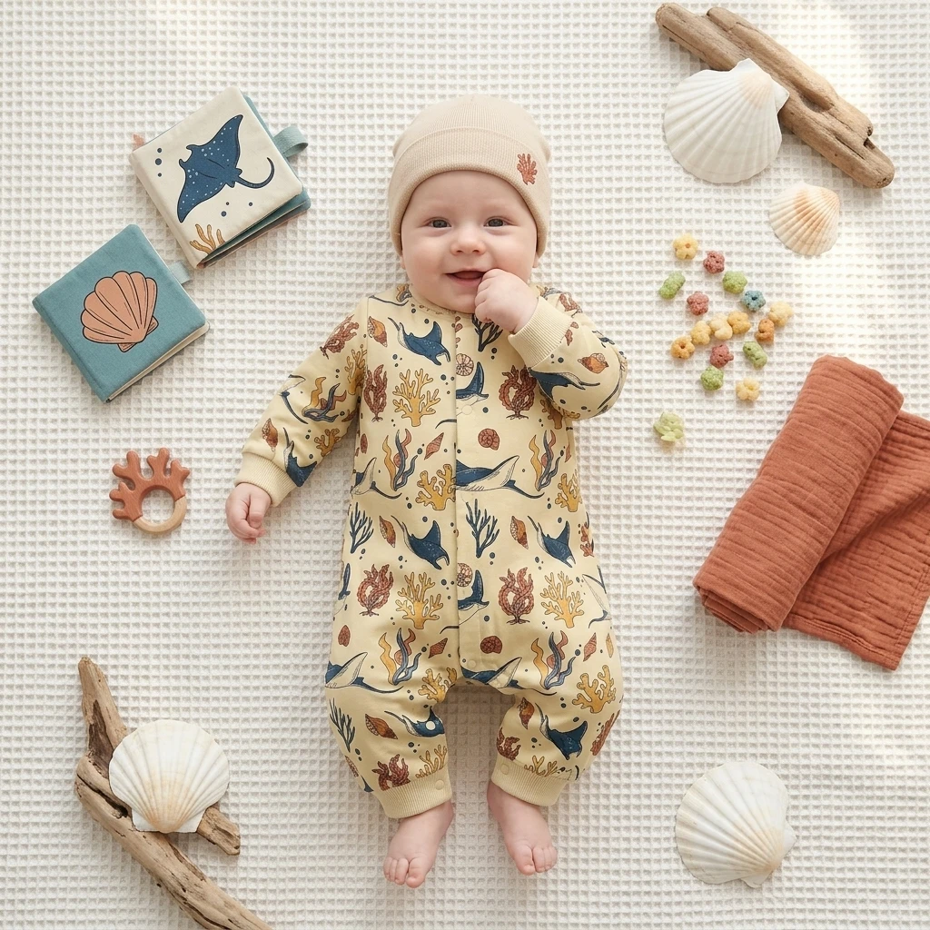 Cute Cartoon Baby Boys Rompers Toddlers Clothing Jumpsuits Autumn Spring Long Sleeve