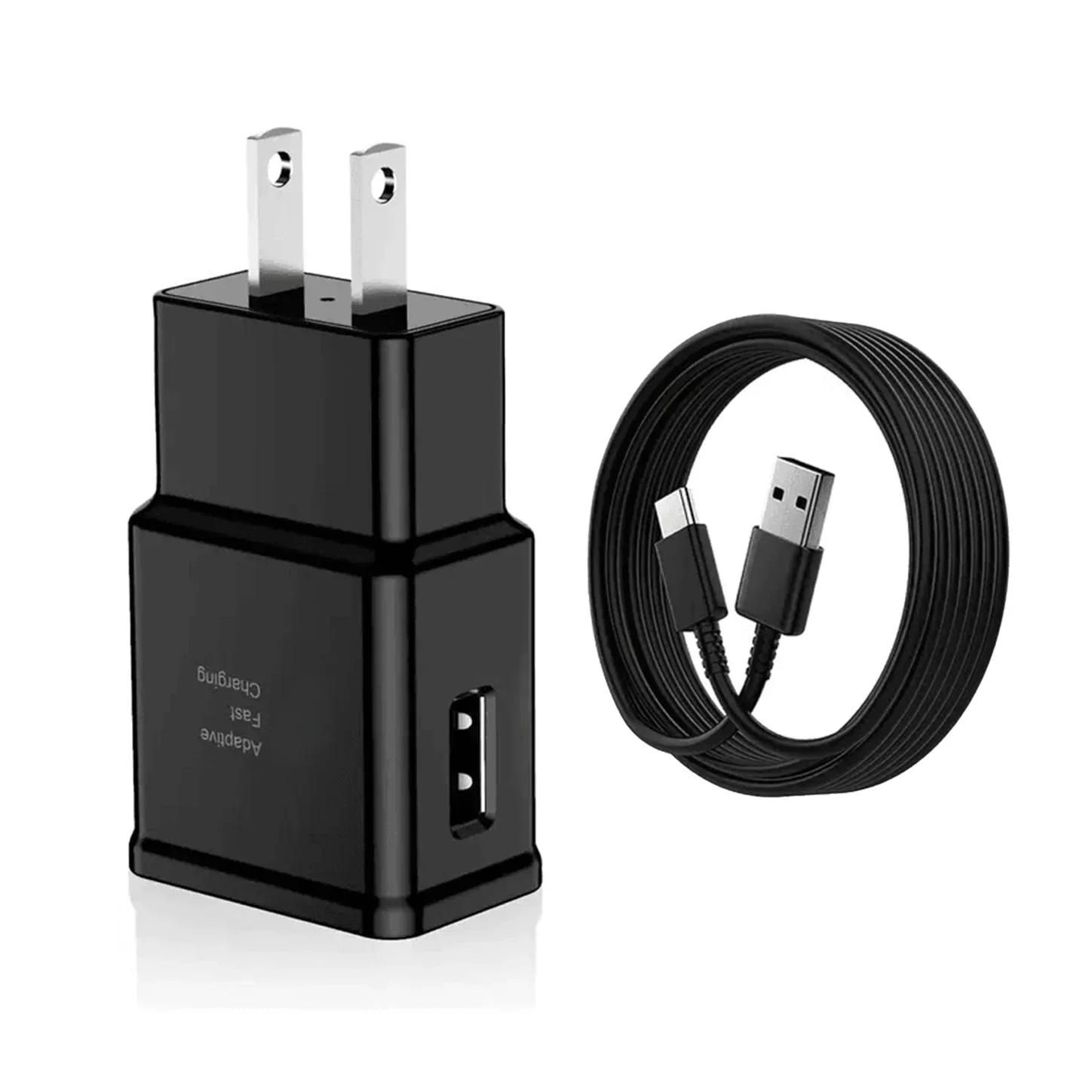 Type-C 15W Charger with 4FT USB-C Cable for Samsung Galaxy S22/S22 Plus/S21/S21 Ultra/S20/S20 Plus/S8/S9/S9 Plus/S10/S10e/Note 8