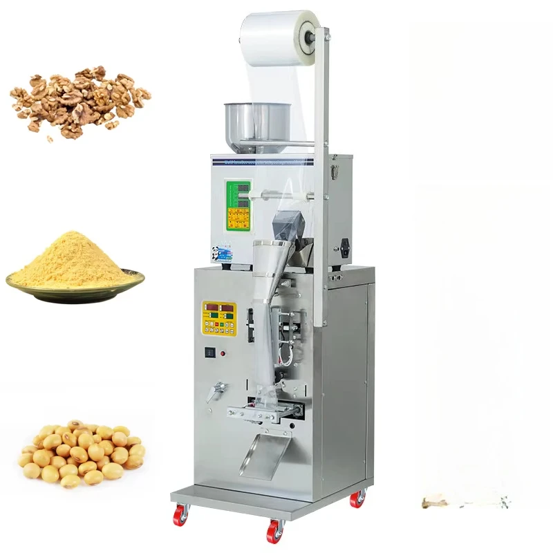 Automatic masala packaging machine packaging spices small bag packaging machine powder mixing