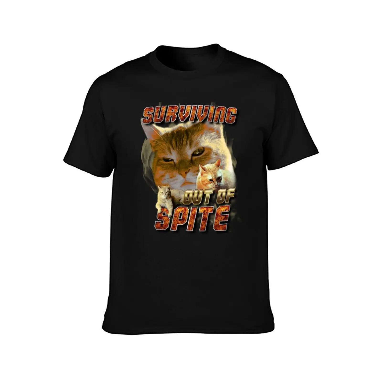 Surviving Out Of Spite T-Shirt High Elasticity Sports Tee Shirt