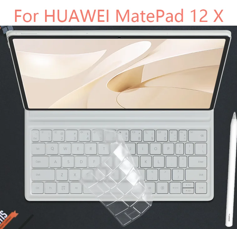 

for Huawei MatePad 12 X MatePad Air 12 2024 12 inch / HUAWEI MatePad Pro 12.2 inch (2024) TPU LAPTOP Keyboard Cover Skin