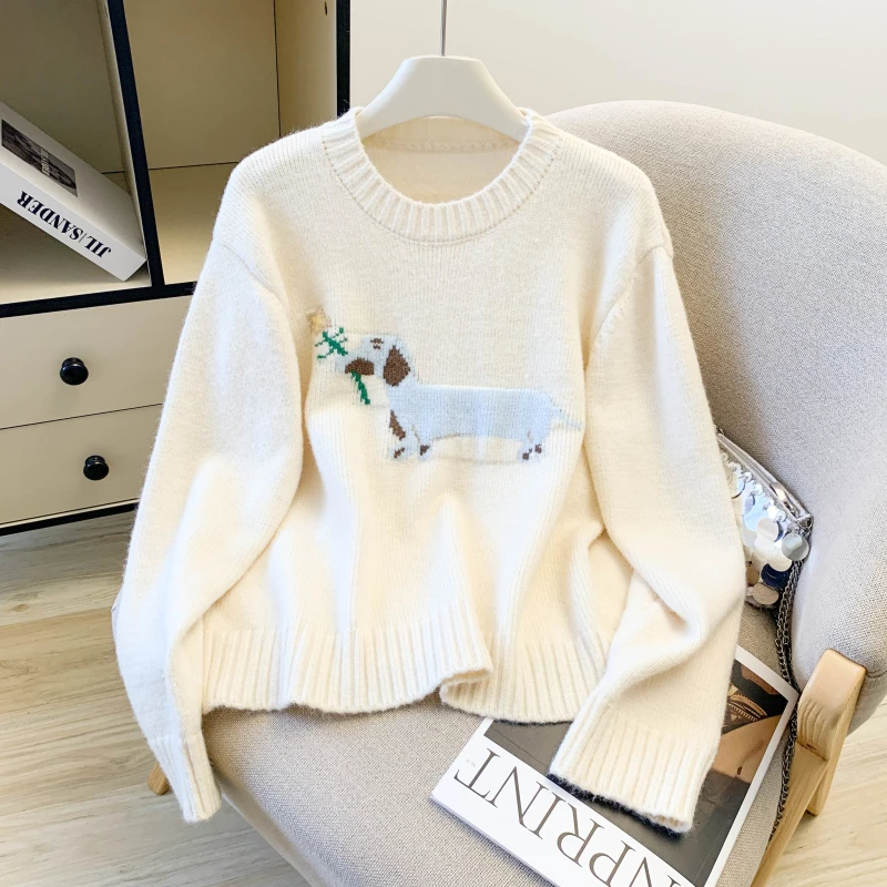 

Осень-зима, новый корейский свободный женский пуловер, повседневный и модный тонкий женский пуловер, свитер, простой базовый шикарный женский свитер