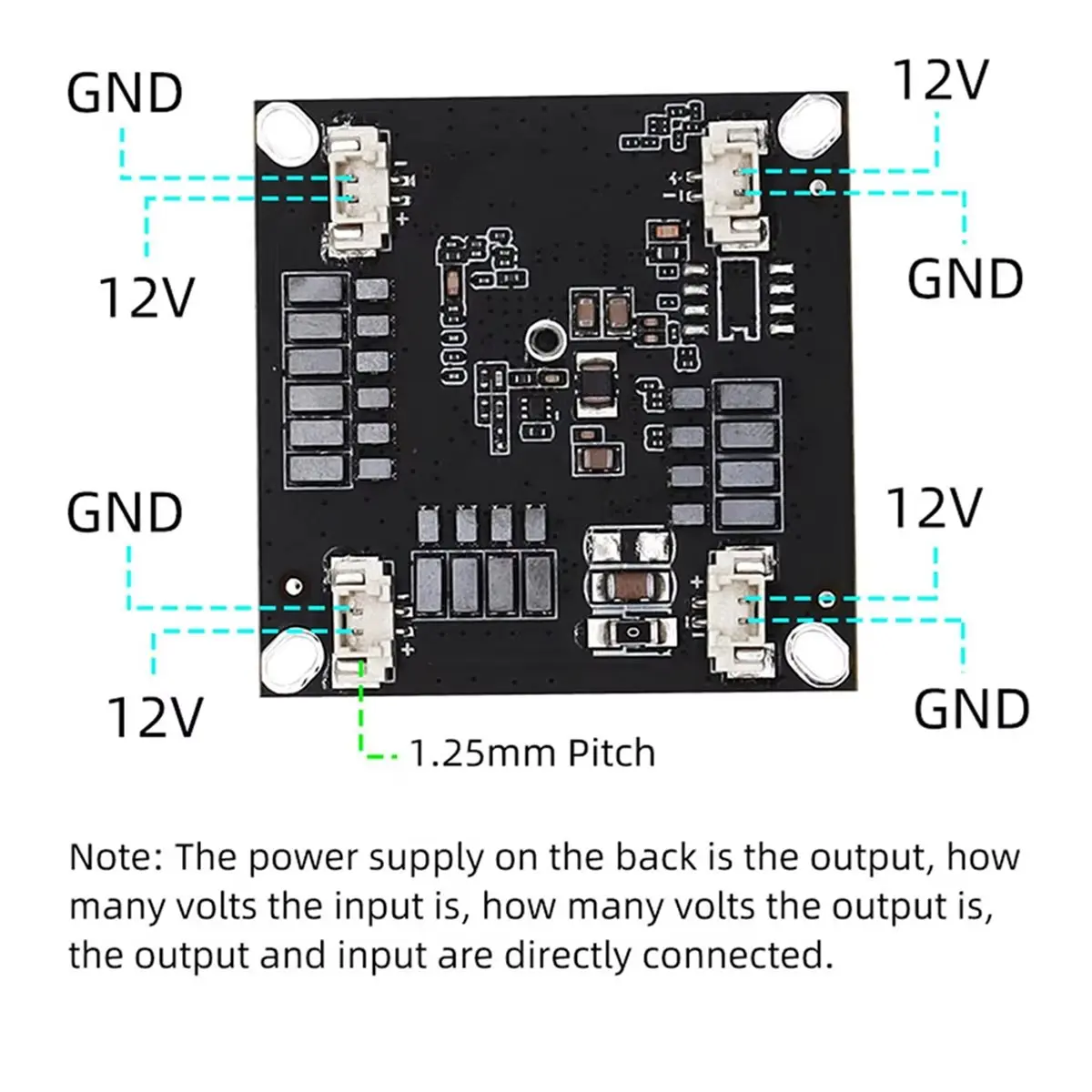 New 4 Port 10/100/1000Mbps Network Switch Module 5-15V Embedded Ethernet Switch PCBA for UAVs and Robotics