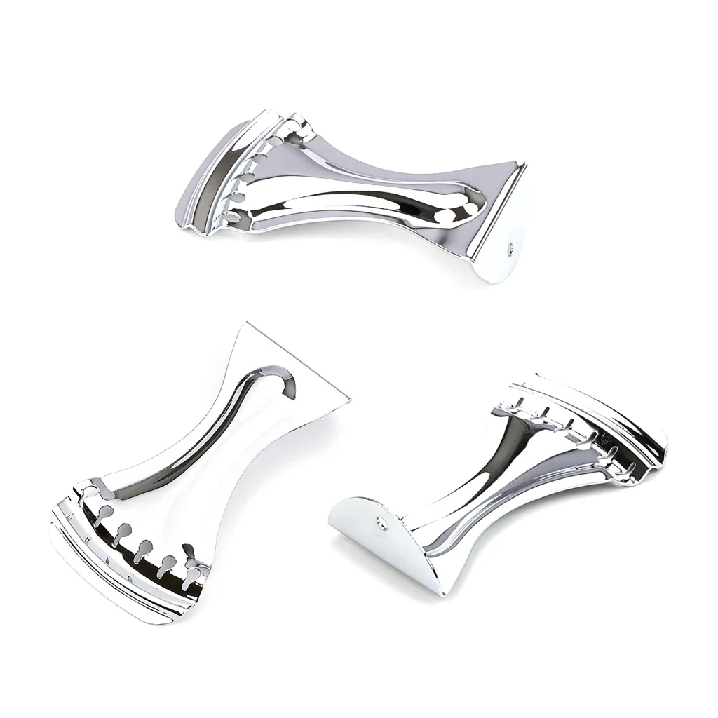 1pcs 6 String  Guitar Tailpiece for Dobro Style Resonator  Gold/Silver round head