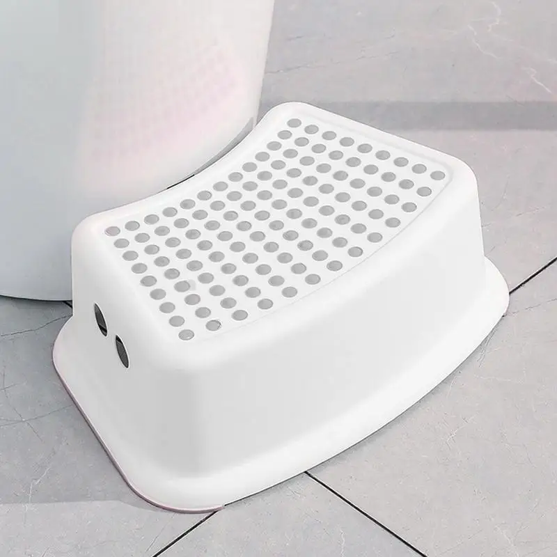 Toilet Stools Potty Step Stool Non-slip Bathroom Stool Stable and Ergonomic Bathroom Potty Stool for Kids and Seniors