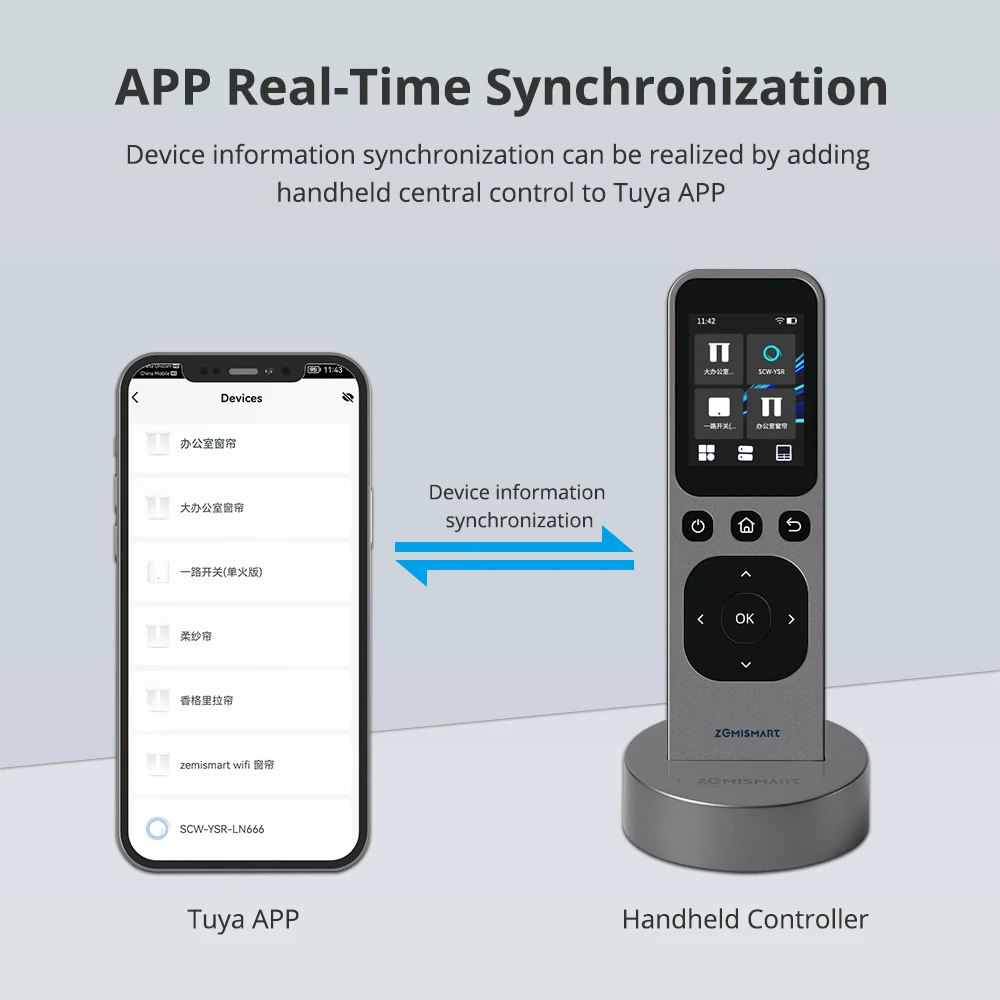 Il più recente telecomando centrale Smart IR con base di ricarica wireless touch screen HD funziona con dispositivi Tuya WiFi Zigbee BLE