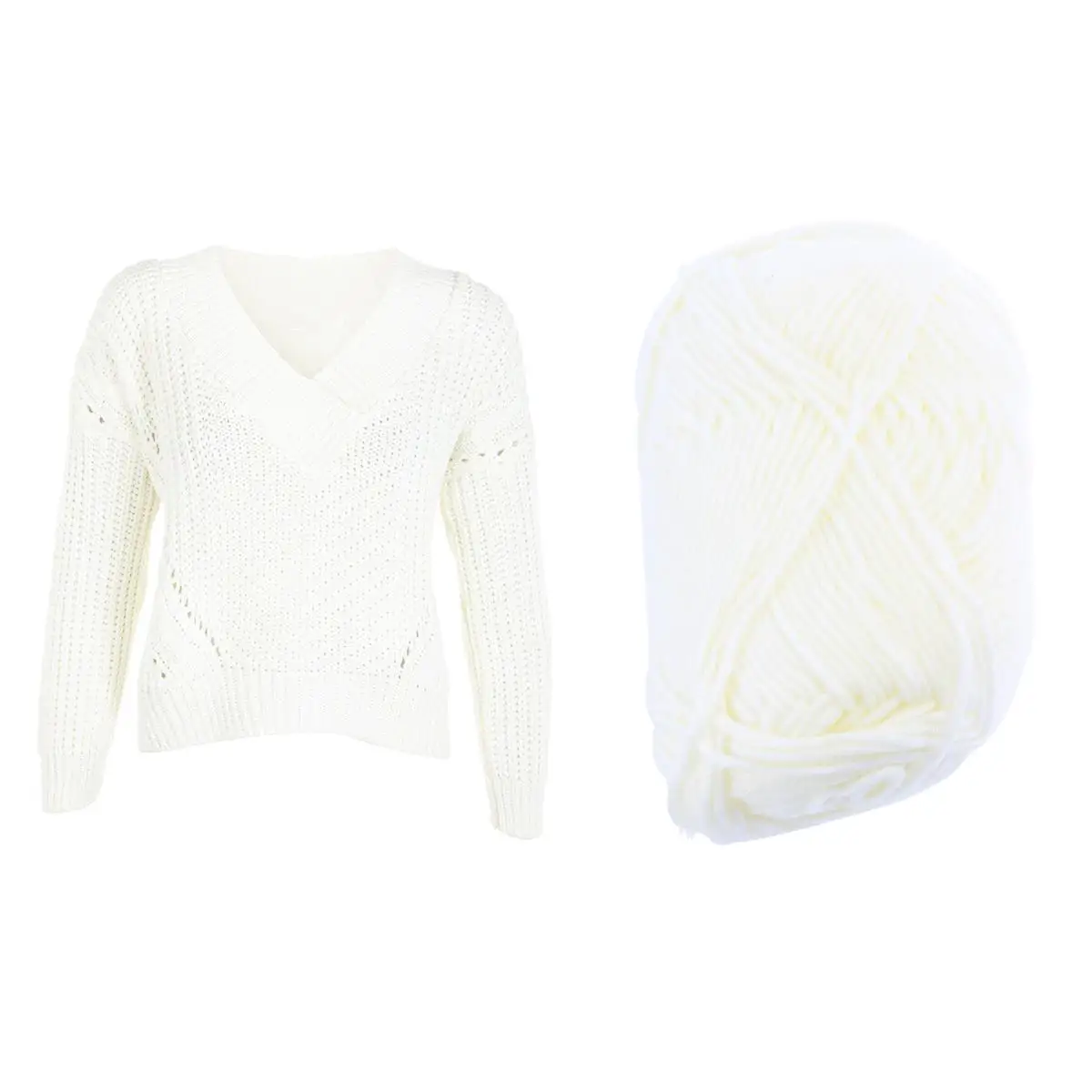

50 G Double Knitting Wool Milk Cotton Yarn Crochet Kit Accessories Luxury Fabrics
