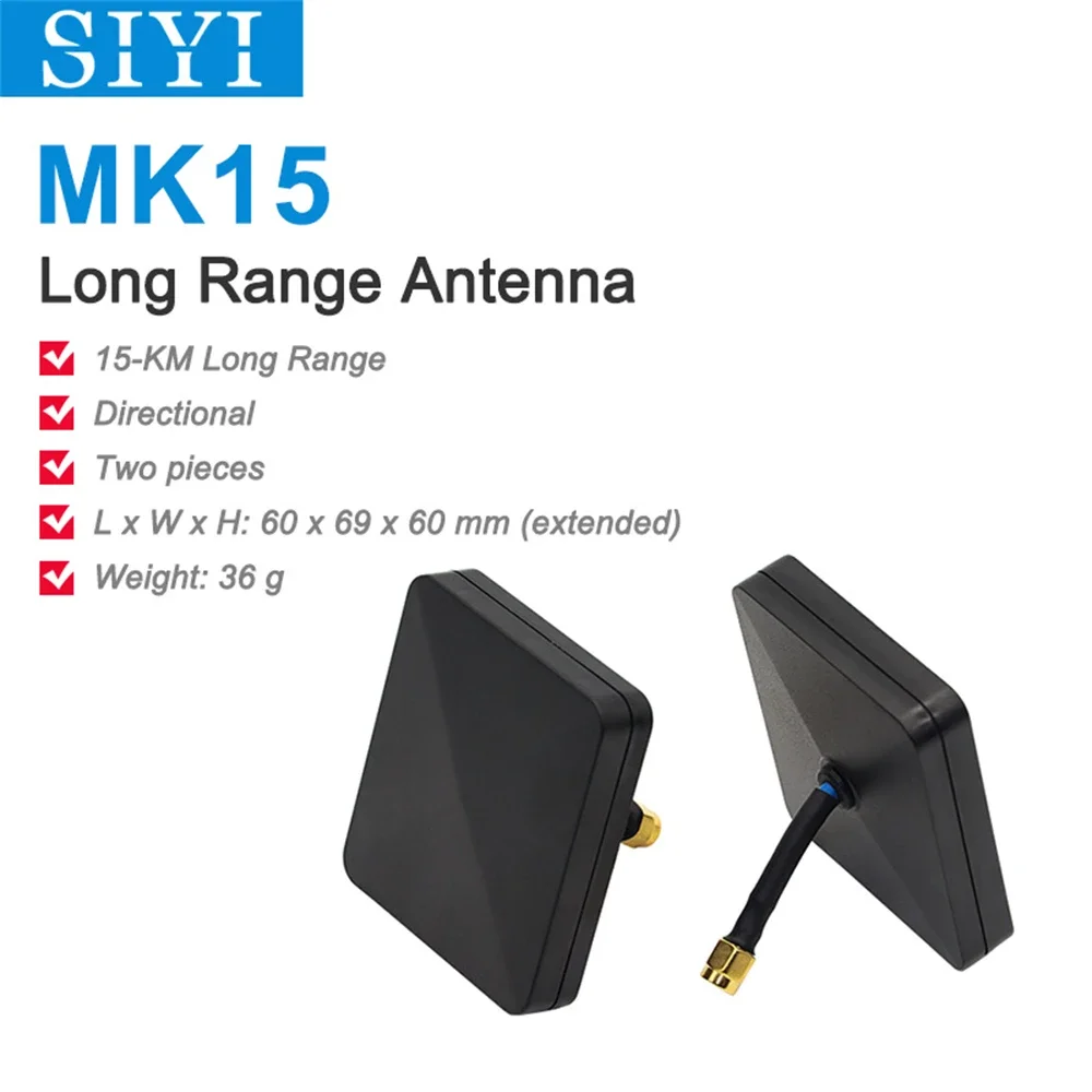 siyi-mk15-long-range-antenna-14db-directional-patch-antenna-with-sma-connector-compatible