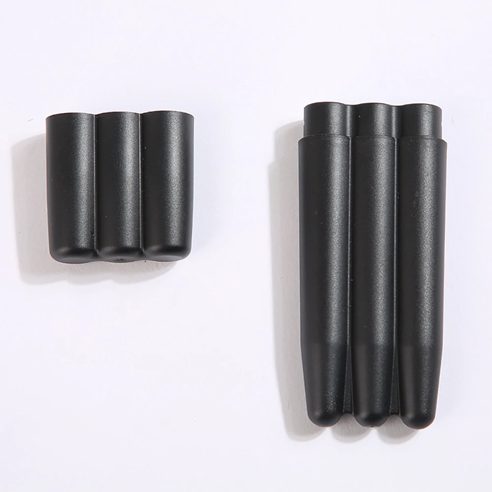 Triple Plastic Cigarette Case Three Tube No-Smell Waterproof Holder Airtight Storage Seal Container Smoking Accessories