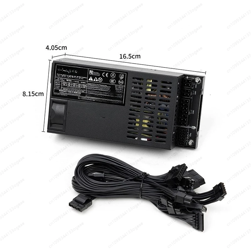 

New Flex small 1U 7660L 300-600W modified full module power supply ITX chassis diy nas