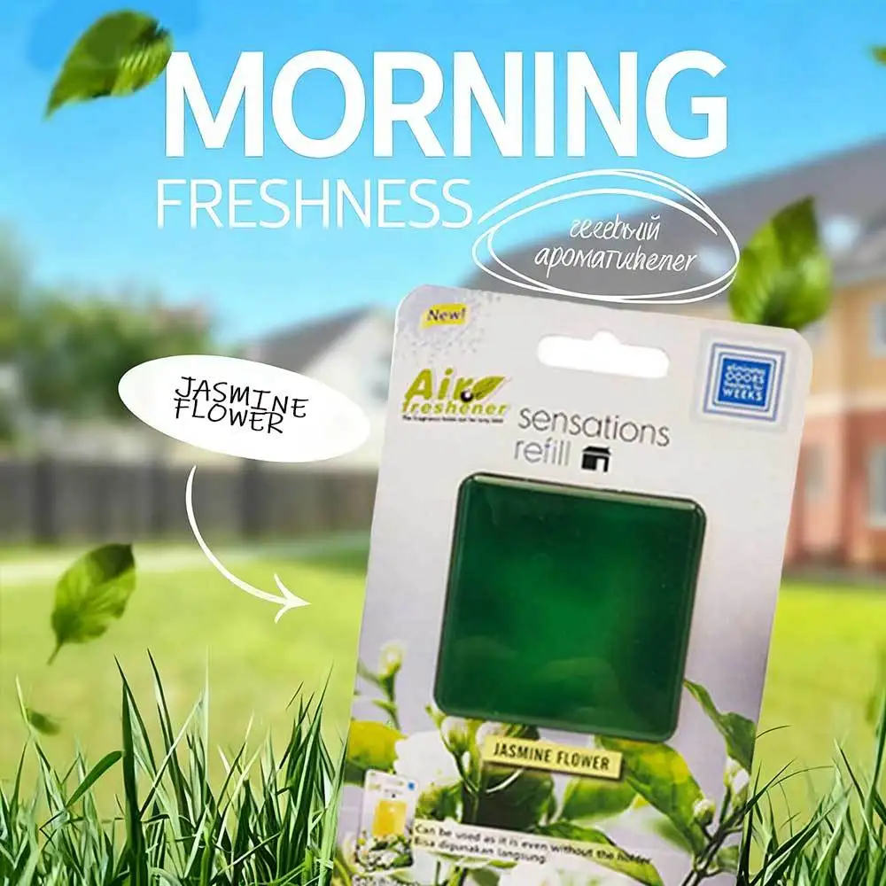 

Car Air Freshener Sachets, Leak-Proof Perforated Membrane, Natural Essential Oils, Eliminates Odors in Kitchen Bathroom Closet