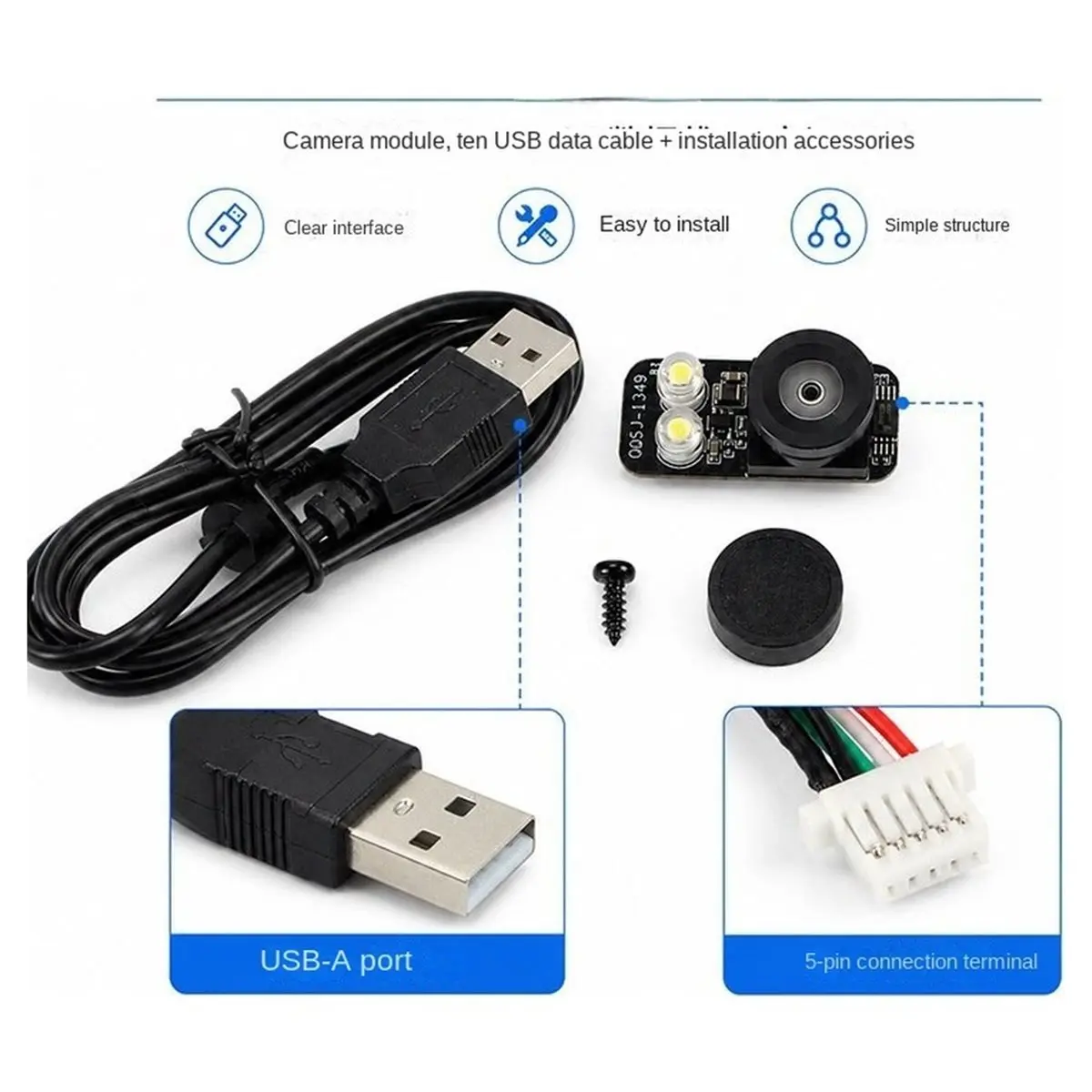 3D Printer Camera,Easy to Assemble and DIY Frame for 3, 3 Combo, 3 Max, 3 Max Combo