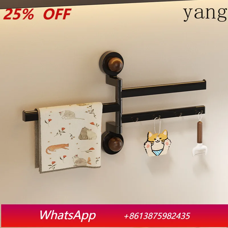 

Многофункциональная настенная вращающаяся вешалка для полотенец и посуды LTT, без сверления, с функцией слива воды.