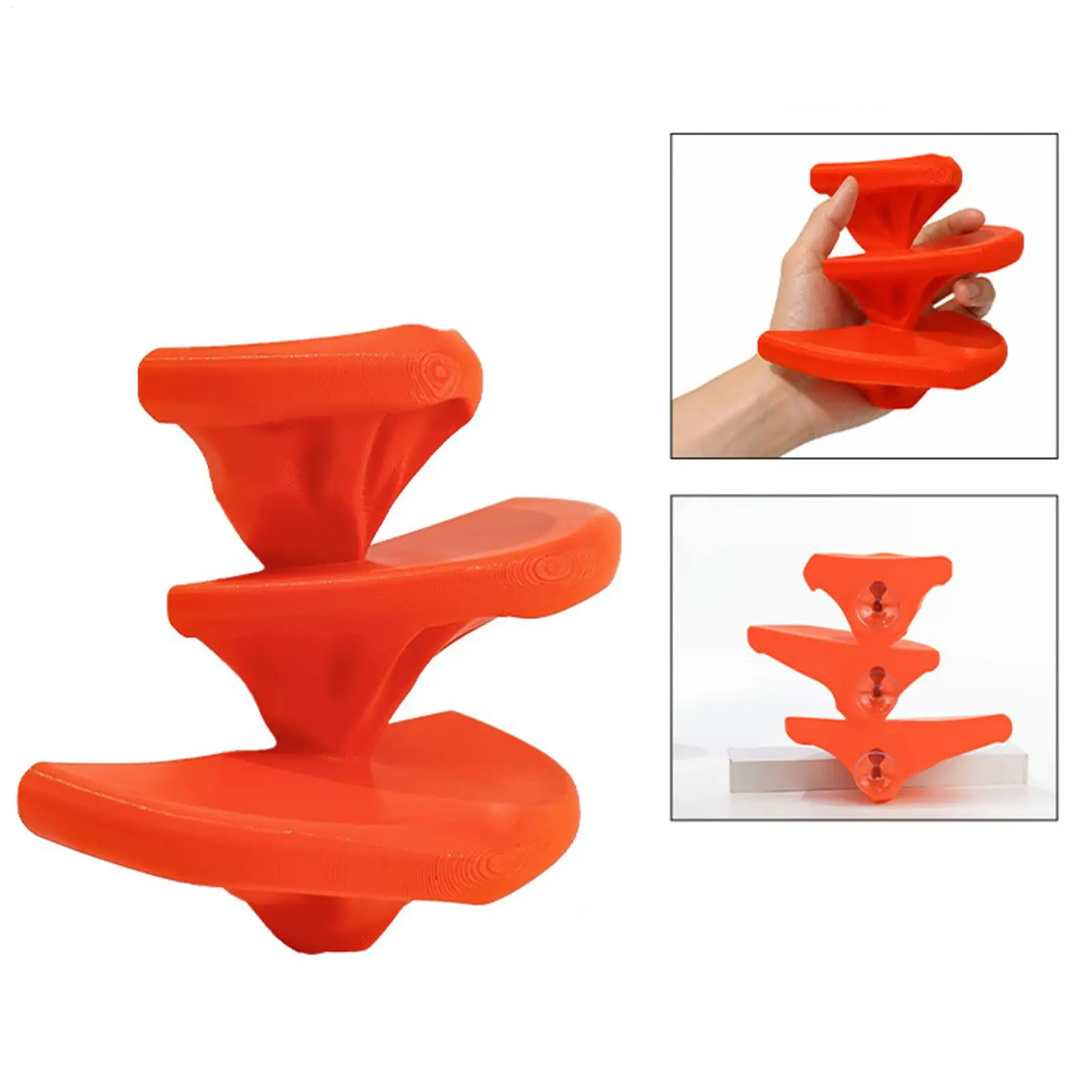 Gecko Tank Accessories Suction Cup Realistic Mushroom Shaped Rest Reptile Accessories for Python Turtle Tortoise Frog Axolotl