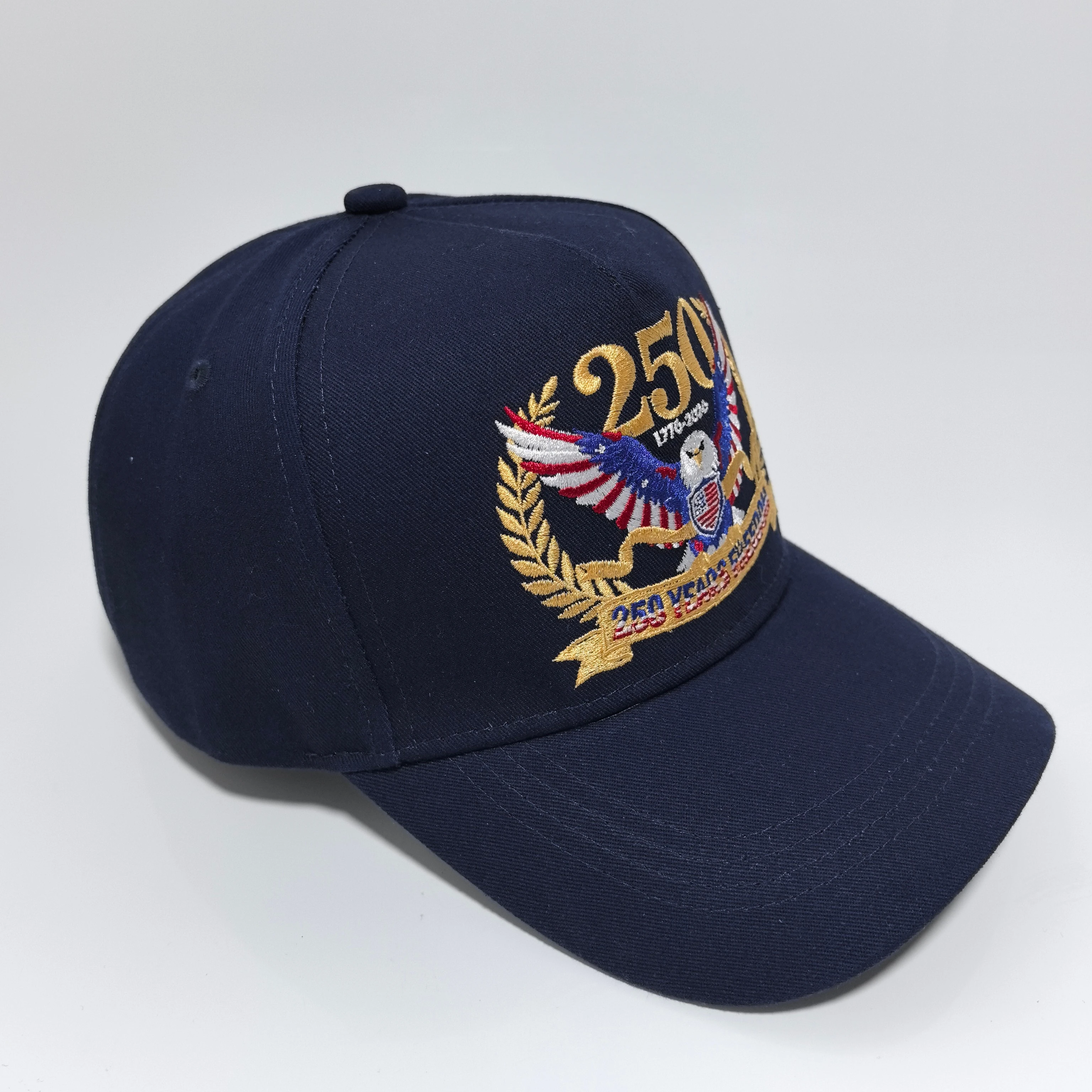 野球帽、白頭鷲の旗が刺繍されたキャップ、アメリカ愛国的なパパ - Golf Cap Dad のレビューと価格