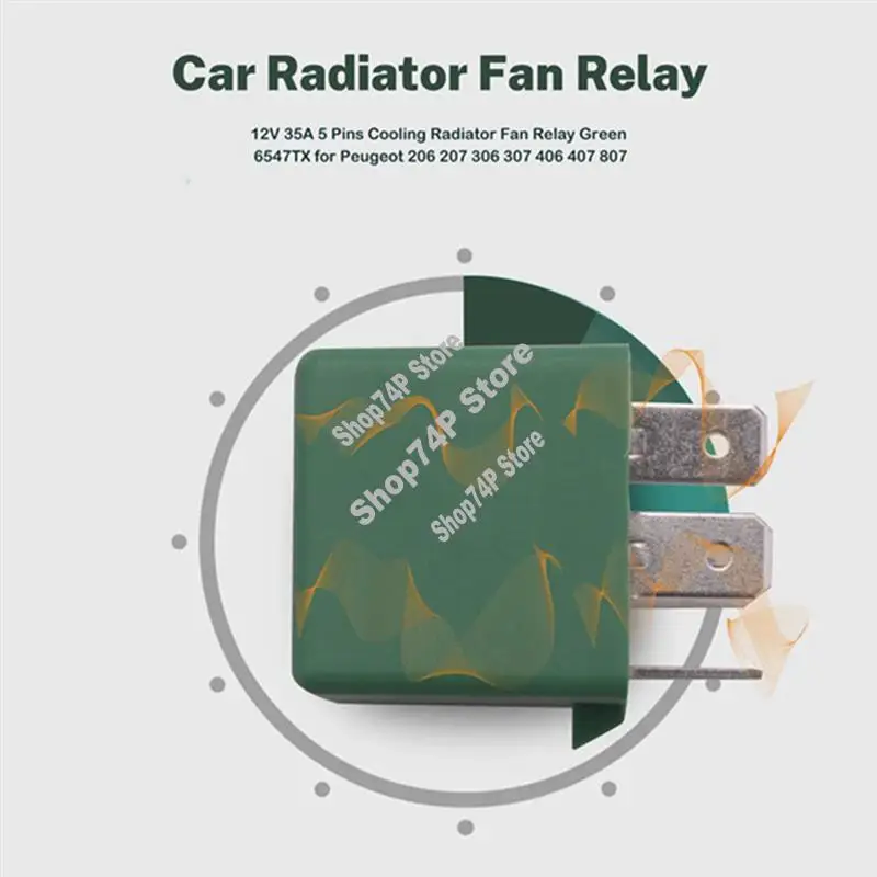 2-pecas-12v-35a-5-pinos-ventilador-do-radiador-de-refrigeracao-rele-pecas-de-reposicao-verde-6547tx-para-206-207-306-307-406-407