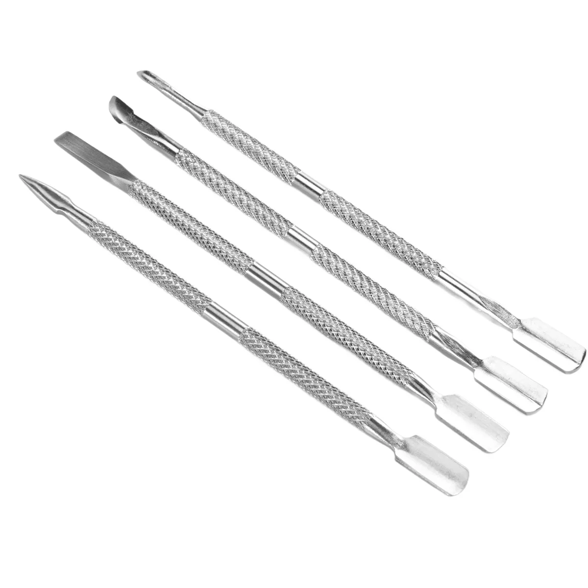 4 Pcs Manicure Manicure Tool Steel Push 4 Piece Set Nail Care Manicure Pedicure