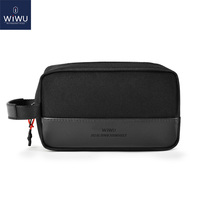 WiWU Storage Bag for Power Bank Organizer Pouch Water-resistant Handle Travel Pouch Lightweight Carry Gadgets Bags