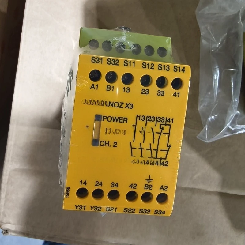 Детали для аксессуаров для гравировального пресса Pilz PNOZ X3 Bobst, реле безопасности Pilz